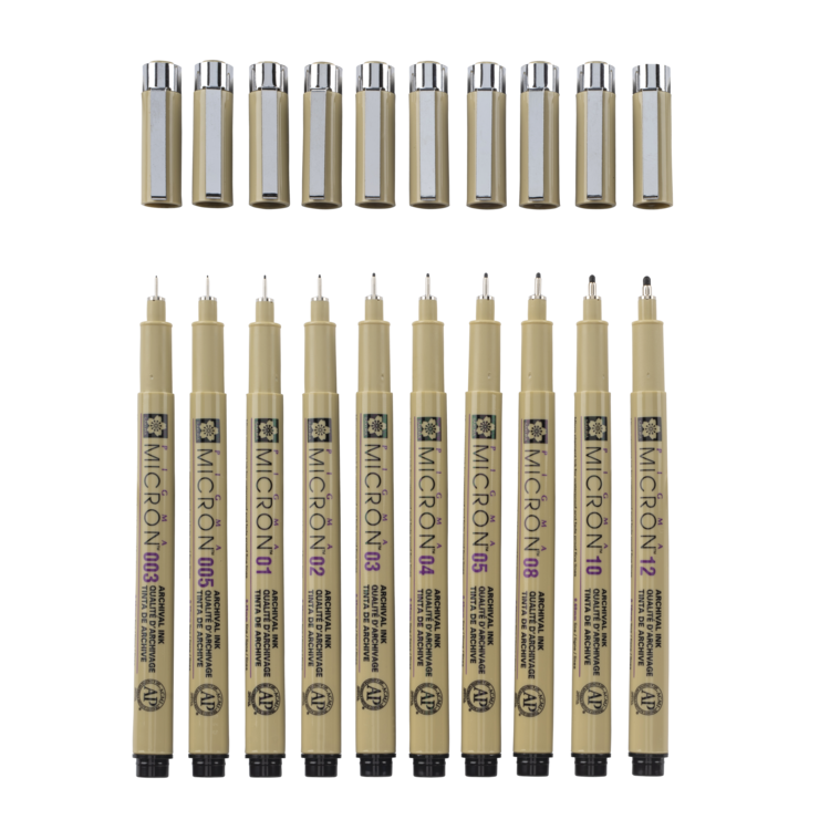Sakura Pigma Micron zwart