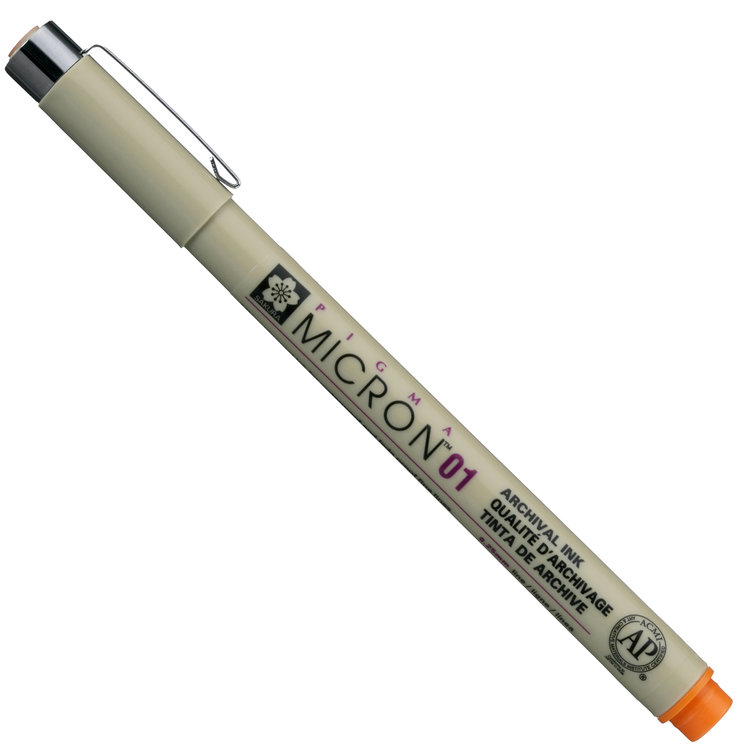 Sakura Pigma Micron oranje