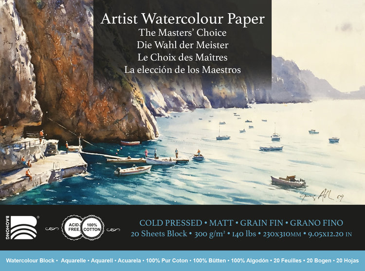 Baohong The Masters' Choice Artist aquarelpapier cold pressed