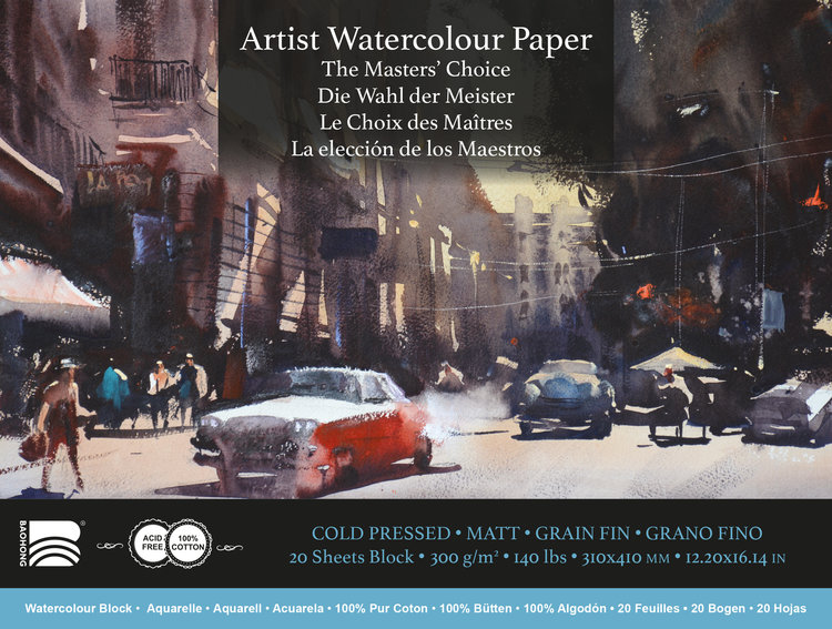 Baohong The Masters' Choice Artist aquarelpapier cold pressed