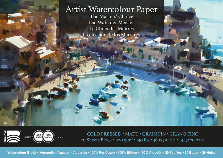 Baohong The Masters' Choice Artist aquarelpapier cold pressed