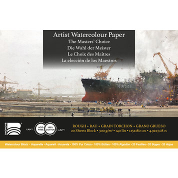 Baohong aquarelblok rough - The Masters' Choice Artist