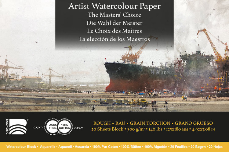 Baohong The Masters' Choice Artist aquarelpapier rough