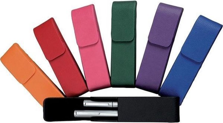 Alassio kunstlederen etui (2) roze