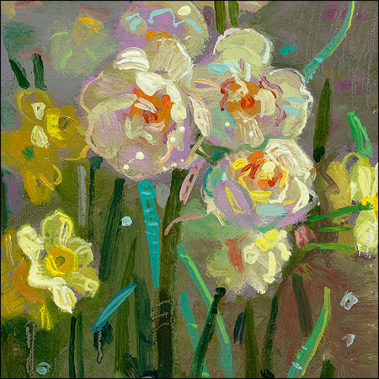 Art Revisited Bloom - mapje met 8 kaarten Piet Sebens