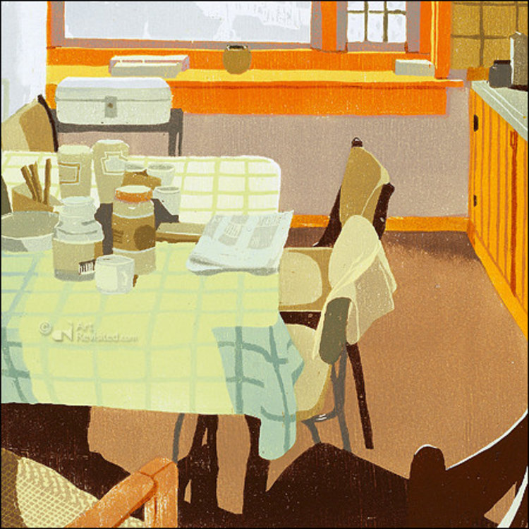 Art Revisited Home - mapje met 8 kaarten Eline Brontsema