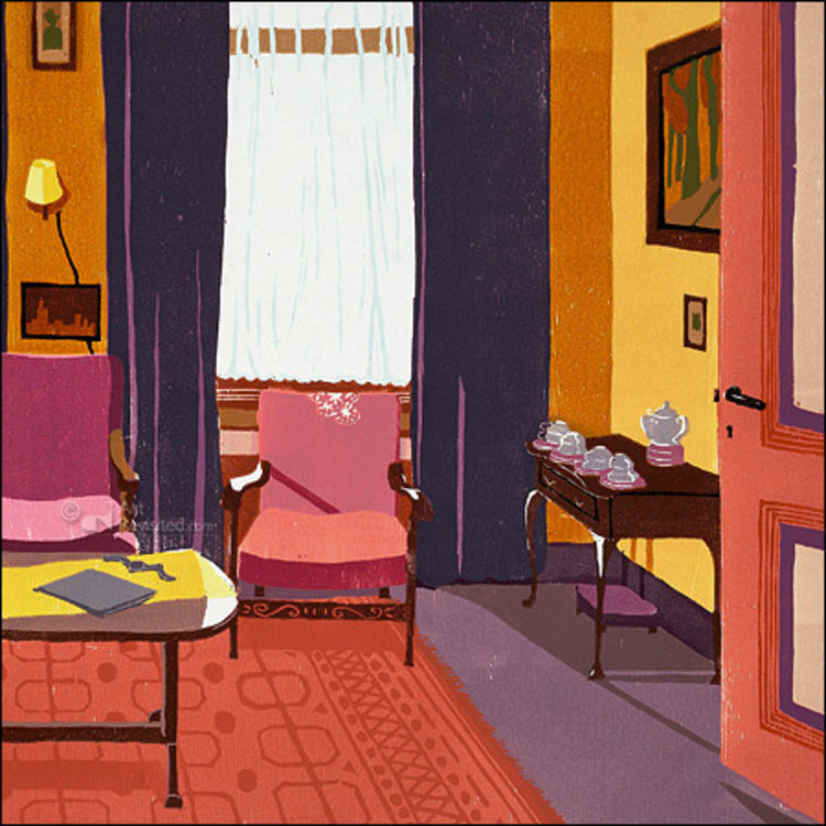 Art Revisited Home - mapje met 8 kaarten Eline Brontsema