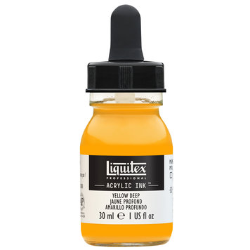 Liquitex yellow deep - 30ml acrylinkt