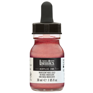 Liquitex iridescent rose gold - 30ml acrylinkt