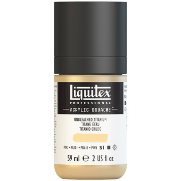Liquitex unbleached titanium - acrylic gouache