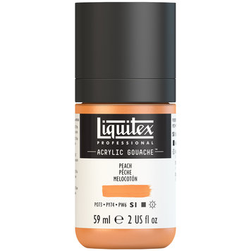 Liquitex peach - acrylic gouache