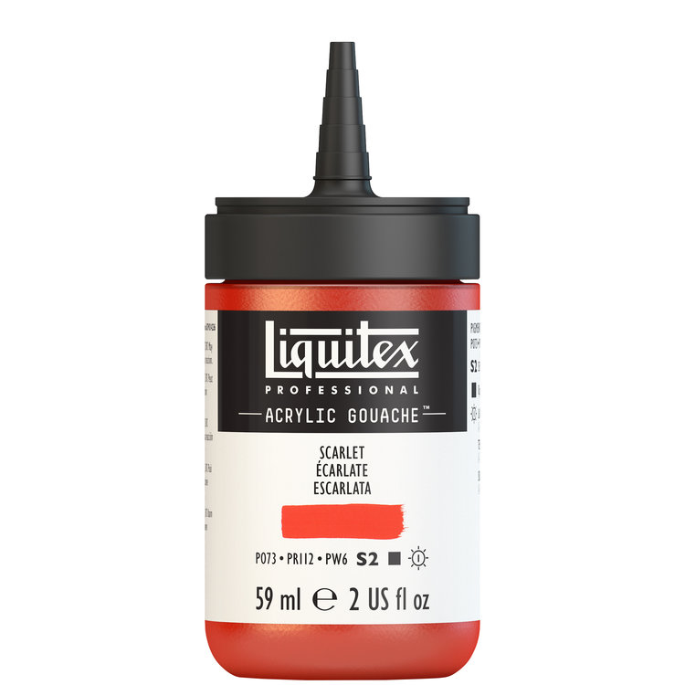 Liquitex 59ml acryl gouache - scarlet