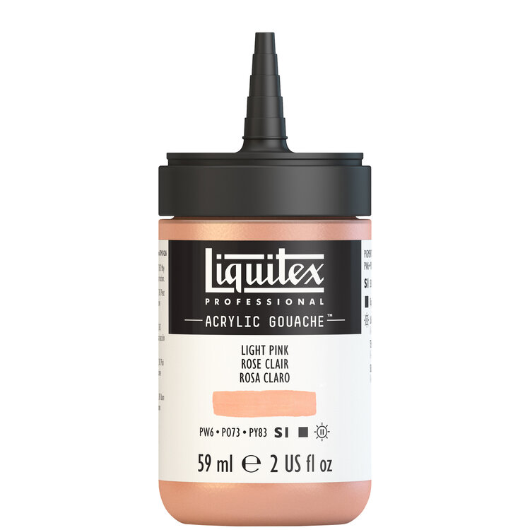 Liquitex 59ml acryl gouache - light portrait pink
