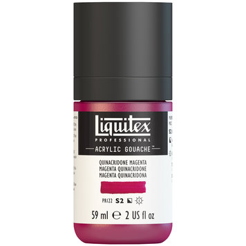 Liquitex quinacridone magenta - acrylic gouache