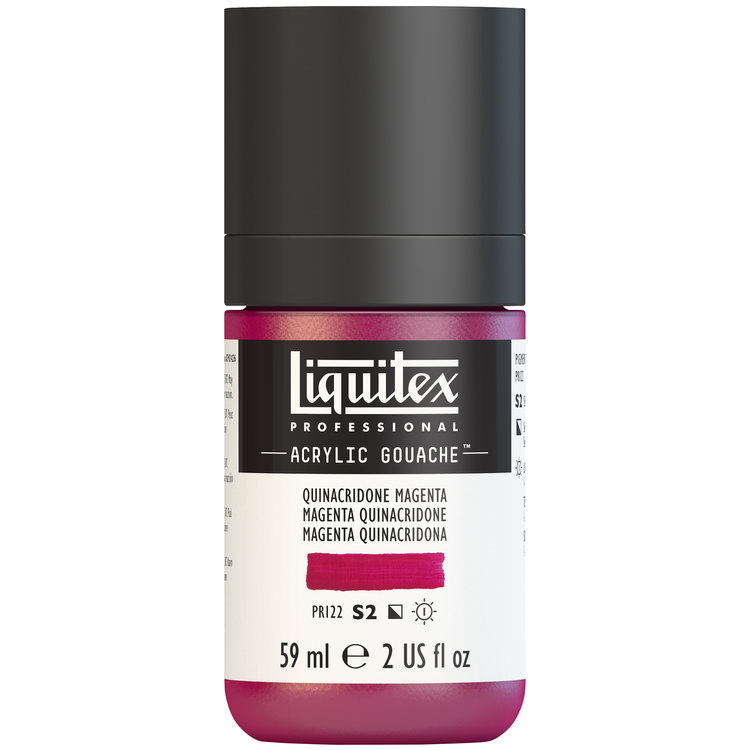 Liquitex 59ml acryl gouache - quinacridone magenta