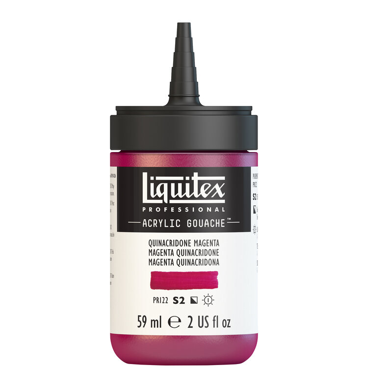Liquitex 59ml acryl gouache - quinacridone magenta