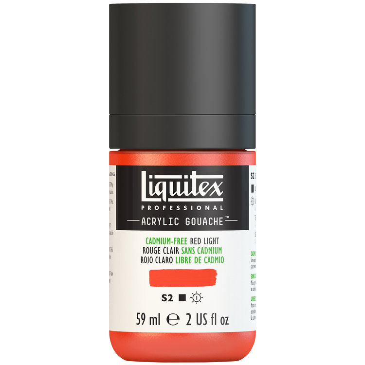 Liquitex 59ml acryl gouache - cadmium-free red light