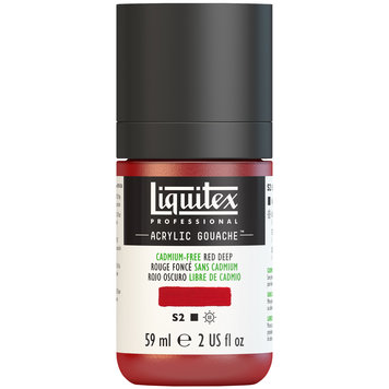 Liquitex cadmium-free red deep - acrylic gouache