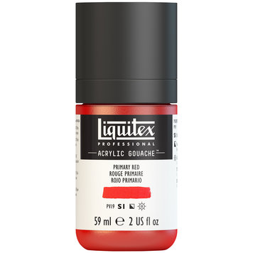 Liquitex primary red - acrylic gouache