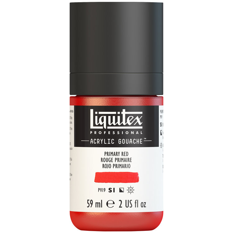 Liquitex 59ml acryl gouache - primary red
