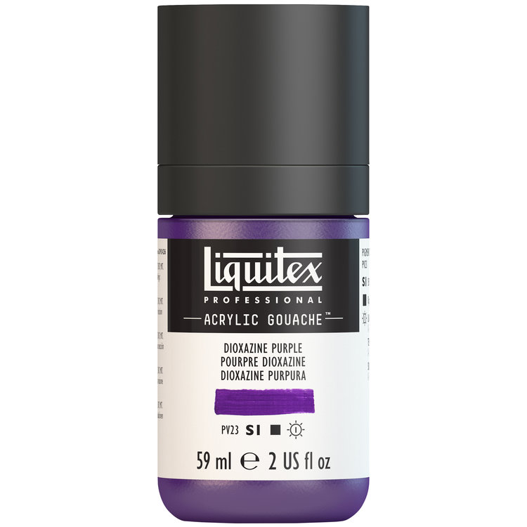 Liquitex 59ml acryl gouache - dioxazine purple