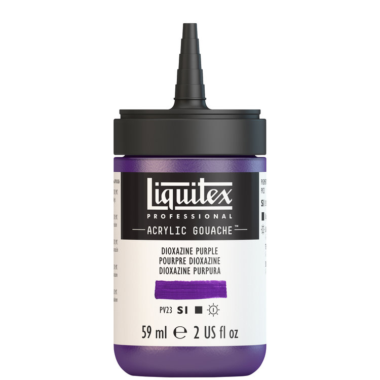 Liquitex 59ml acryl gouache - dioxazine purple