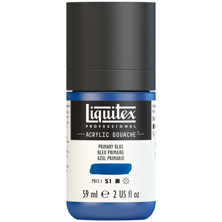 Liquitex 59ml acryl gouache - primary blue