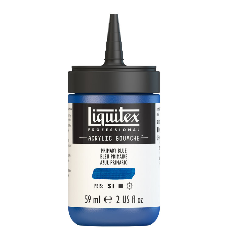 Liquitex 59ml acryl gouache - primary blue