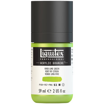 Liquitex vivid lime green - acrylic gouache