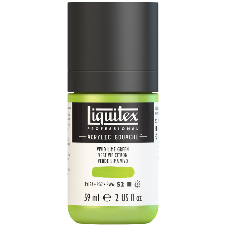 Liquitex 59ml acryl gouache - vivid lime green