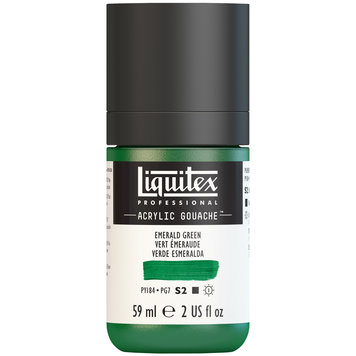 Liquitex emerald green - acrylic gouache