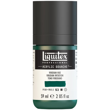 Liquitex viridian hue - acrylic gouache