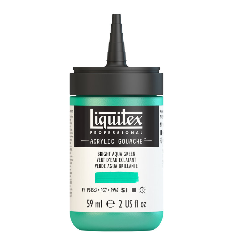 Liquitex 59ml acryl gouache - bright aqua green