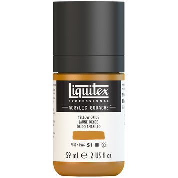 Liquitex yellow oxide - acrylic gouache