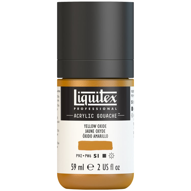 Liquitex 59ml acryl gouache - yellow oxide