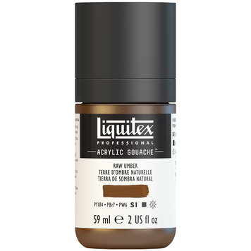 Liquitex raw umber - acrylic gouache