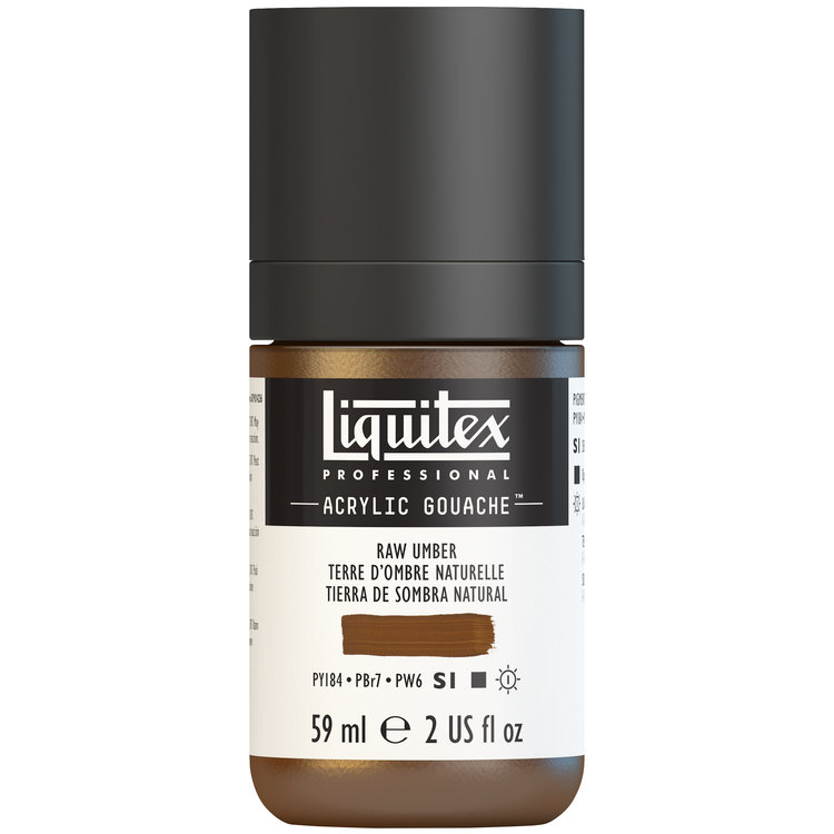 Liquitex 59ml acryl gouache - raw umber
