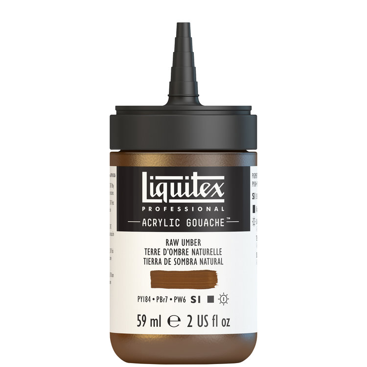 Liquitex 59ml acryl gouache - raw umber
