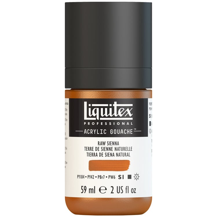 Liquitex 59ml acryl gouache - raw sienna