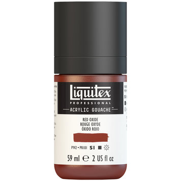 Liquitex red oxide - acrylic gouache