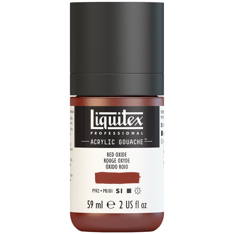 Liquitex 59ml acryl gouache - red oxide