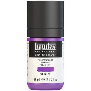 Liquitex fluorescent violet - acrylic gouache