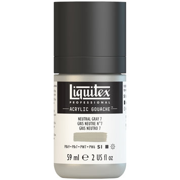 Liquitex neutral gray 7 - acrylic gouache