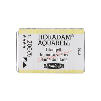 Schmincke (Horadam) 206 titanium yellow - groot napje aquarel