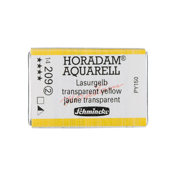 Schmincke (Horadam) 209 transparent yellow - groot napje aquarel