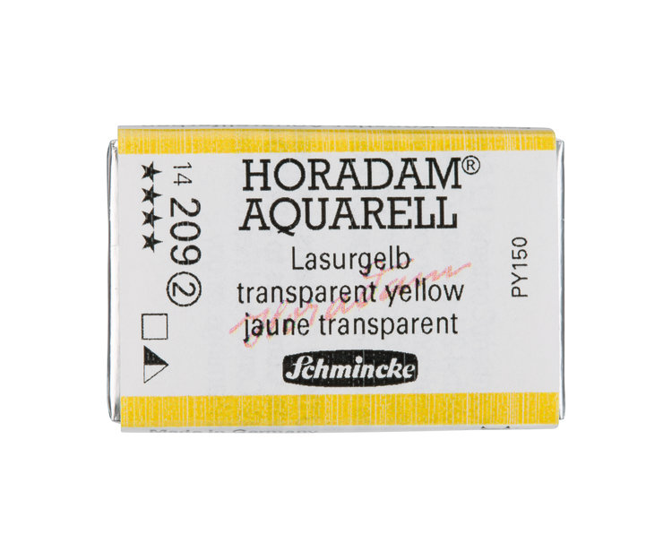 Schmincke (Horadam) 209 aquarel heel napje - transparent yellow