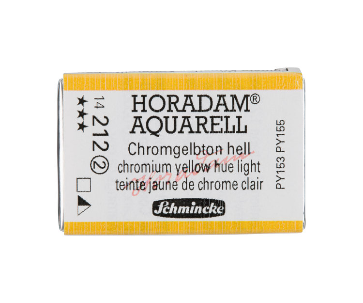 Schmincke (Horadam) 212 aquarel heel napje - chromium yellow hue light