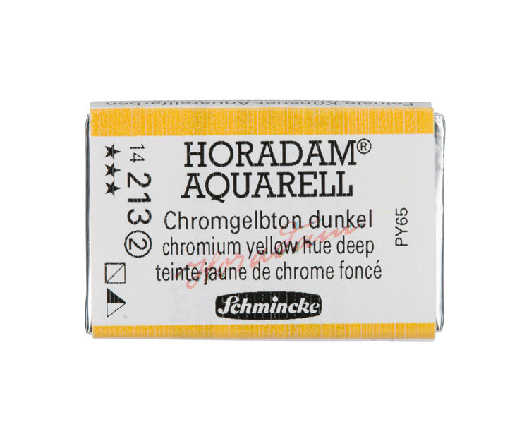 Schmincke (Horadam) 213 aquarel heel napje - chromium yellow hue deep