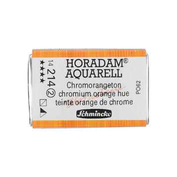 Schmincke (Horadam) 214 chromium orange hue - groot napje aquarel