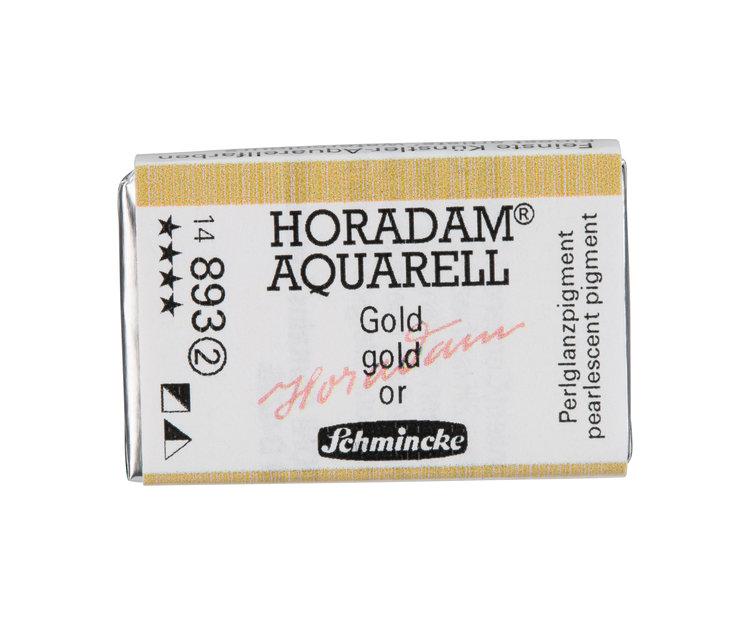 Schmincke (Horadam) 893 aquarel heel napje - gold